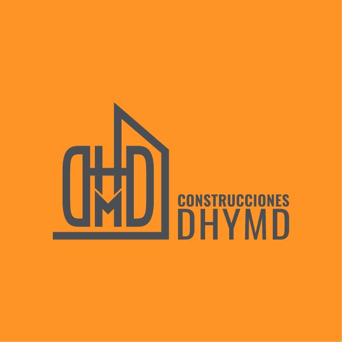 Logotipo DHyMD Fondo naranja